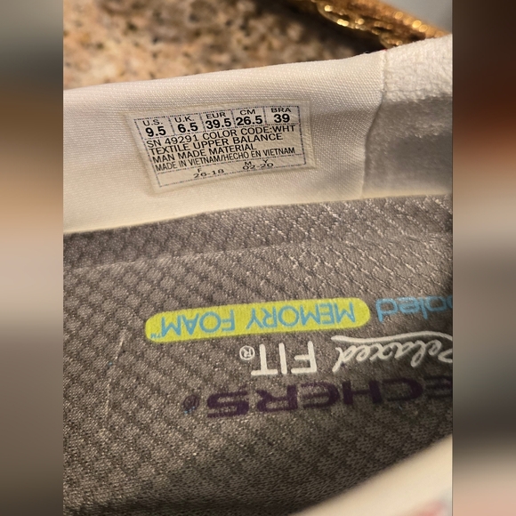 Skechers Rainbow Relaxed Fit Air Cooled Knit Slip-On Shoes Womens 9.5 - Picture 8 of 14